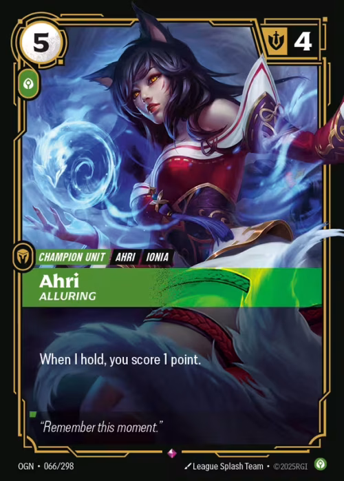 Ahri, Alluring