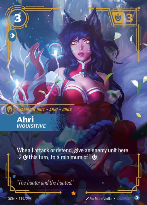 Ahri, Inquisitive