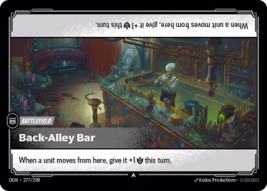 Back-Alley Bar - Riftbound Spoiler - Origins