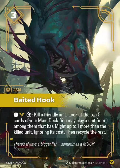 Baited Hook - Riftbound Spoiler - Origins