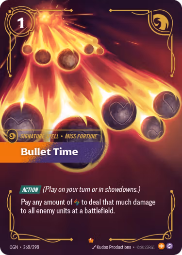 Bullet Time - Riftbound Spoiler - Origins