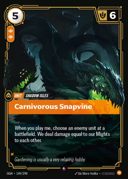 Carnivorous Snapvine