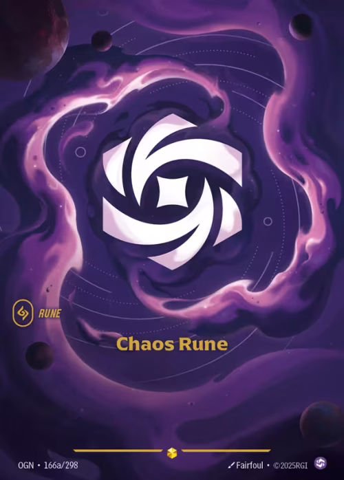 Chaos Rune 2 - Riftbound Spoiler - Origins