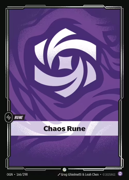 Chaos Rune - Riftbound Spoiler - Origins