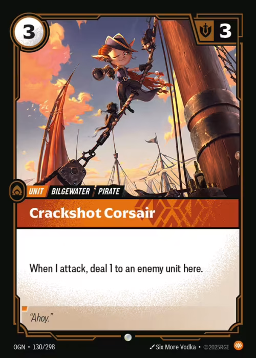 Crackshot Corsair