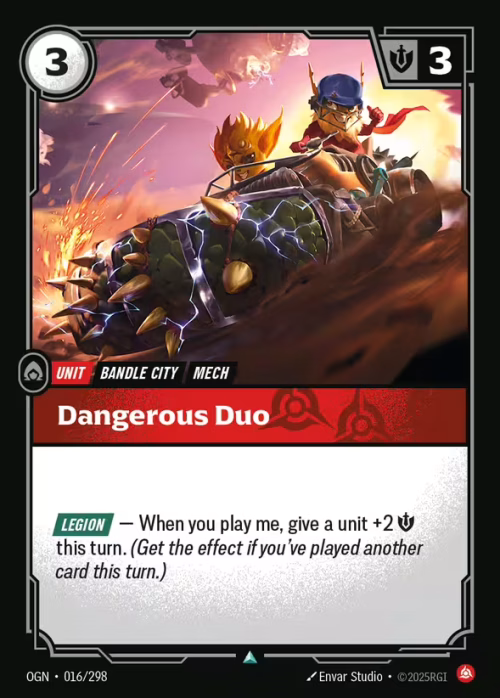Dangerous Duo - Riftbound Spoiler - Origins