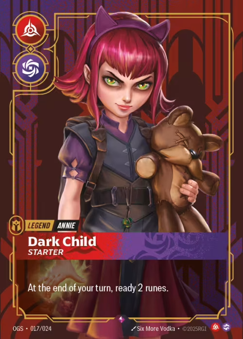 Dark Child, Starter - Riftbound Spoiler - Proving Grounds