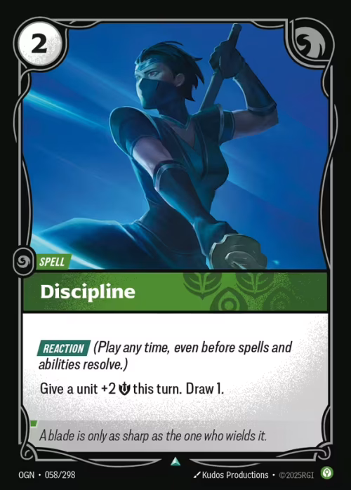 Discipline - Riftbound Spoiler - Origins