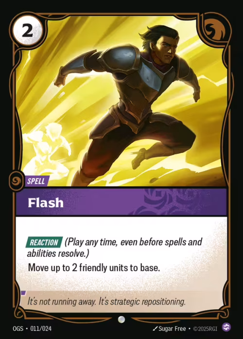 Flash - Riftbound Spoiler - Proving Grounds