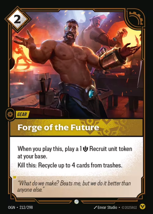 Forge of the Future - Riftbound Spoiler - Origins