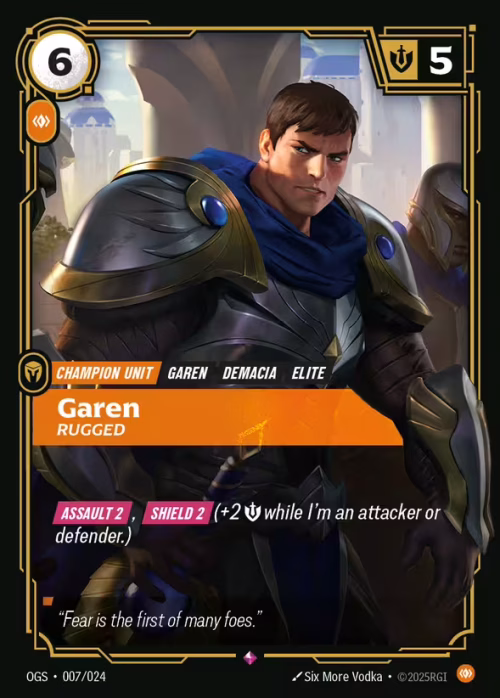 Garen, Rugged