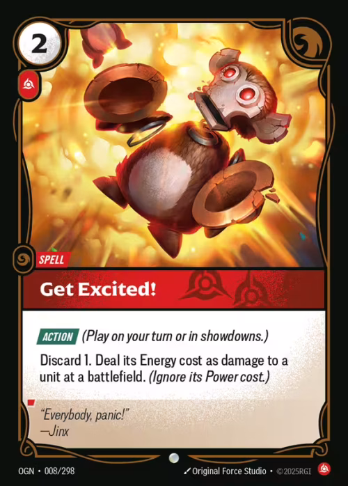 Get Excited - Riftbound Spoiler - Proving Grounds