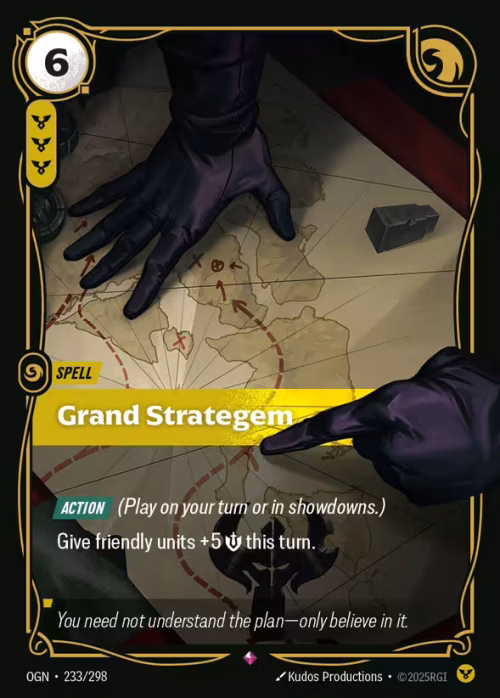 Grand Stratagem - Riftbound Spoiler - Origins