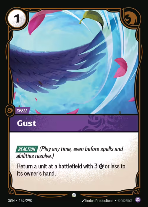 Gust - Riftbound Spoiler - Origins