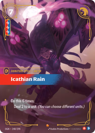 Icathian Rain - Riftbound Spoiler - Origins