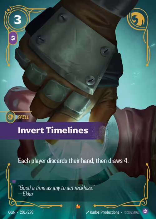 Invert Timelines - Riftbound Spoiler - Origins
