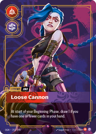 Loose Cannon - Riftbound Spoiler - Origins