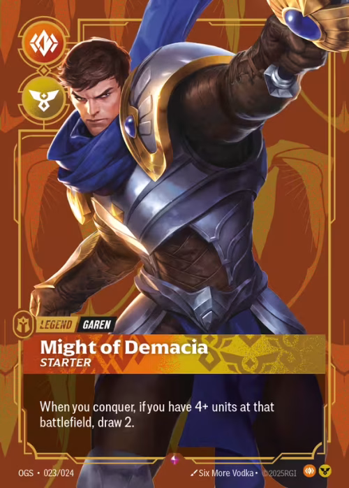 Might of Demancia, Starter - Riftbound Spoiler - Proving Grounds