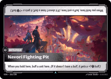 Navori Fighting Pit - Riftbound Spoiler - Origins
