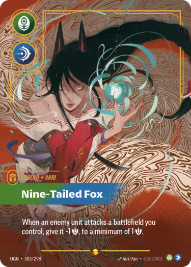 Nine-Tailed Fox 2 - Riftbound Spoiler - Origins