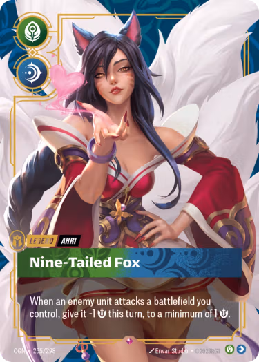Nine-Tailed Fox - Riftbound Spoiler - Origins