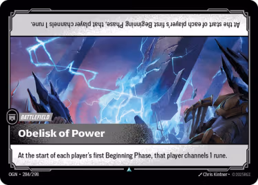 Obelisk of Power - Riftbound Spoiler - Origins
