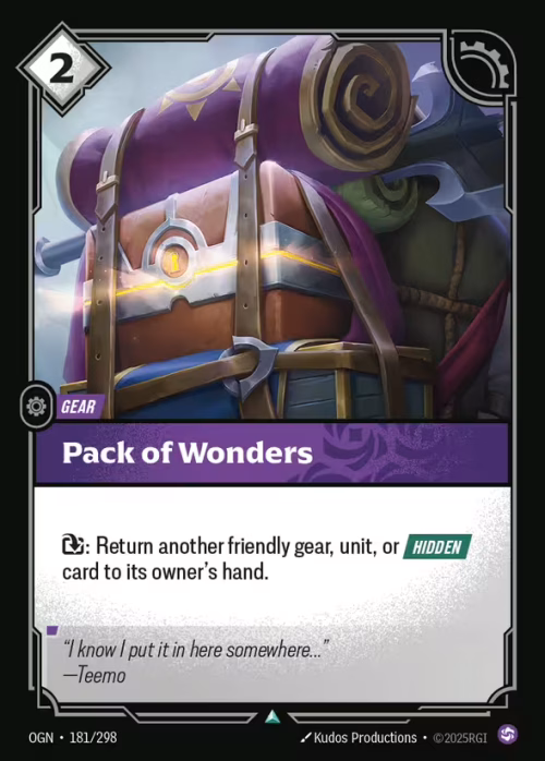 Pack of Wonders - Riftbound Spoiler - Origins
