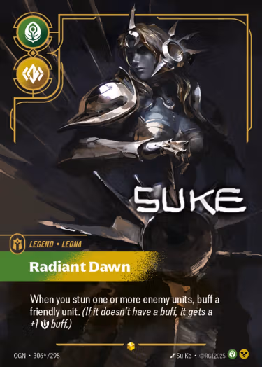 Radiant Dawn 2 - Riftbound Spoiler - Origins