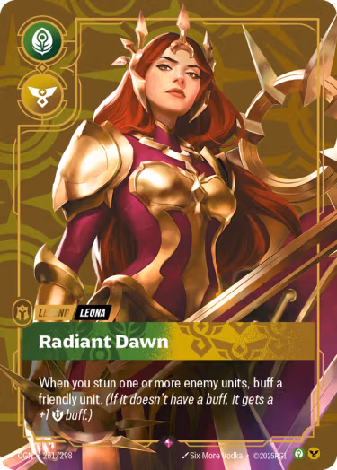 Radiant Dawn - Riftbound Spoiler - Origins