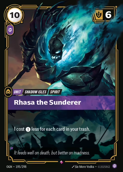 Rhasa the Sunderer - Riftbound Spoiler - Origins