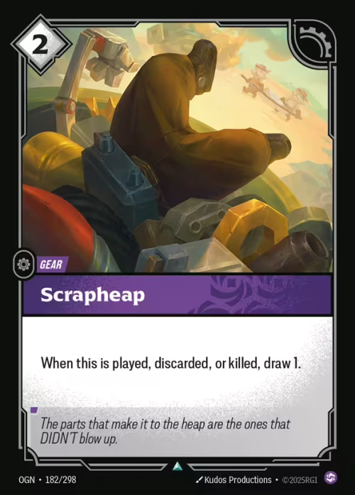 Scrapheap - Riftbound Spoiler - Origins