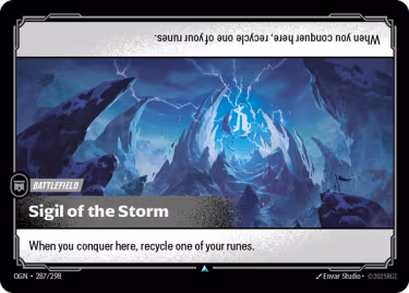 Sigil of the Storm - Riftbound Spoiler - Origins