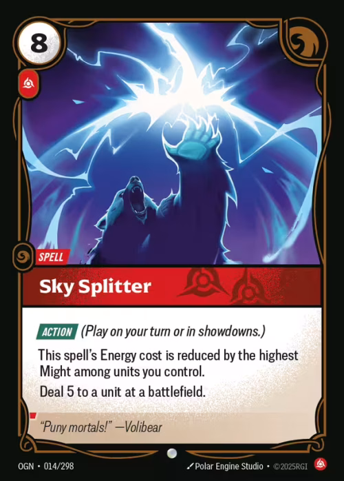 Sky Splitter - Riftbound Spoiler - Proving Grounds