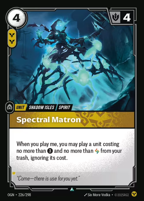 Spectral Matron - Riftbound Spoiler - Origins