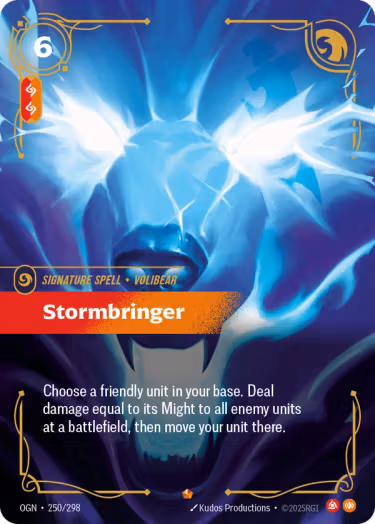 Stormbringer - Riftbound Spoiler - Origins