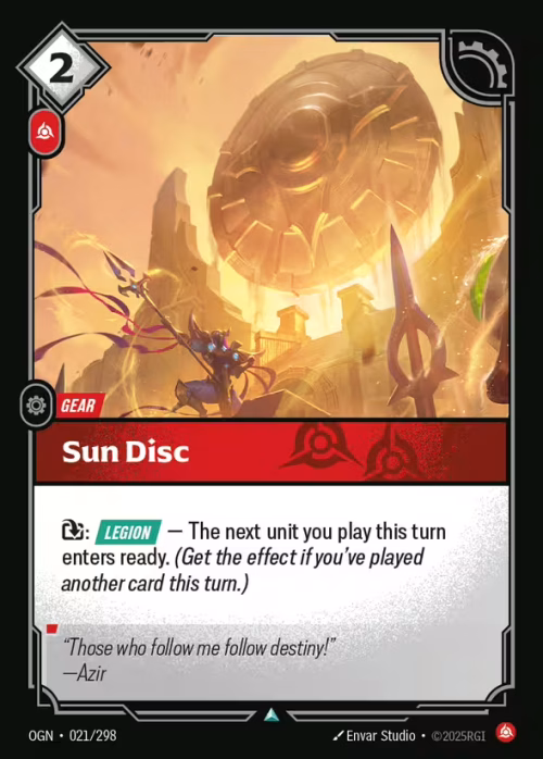 Sun Disc - Riftbound Spoiler - Origins