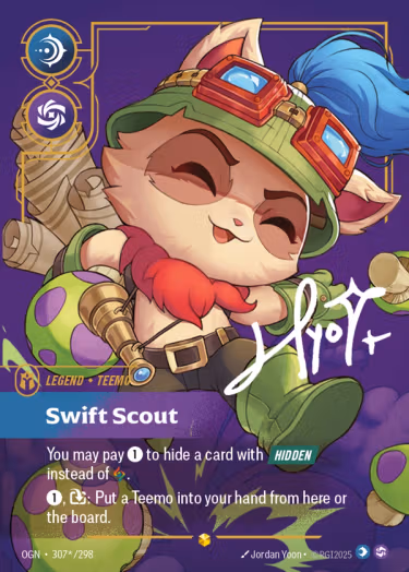 Swift Scout 2 - Riftbound Spoiler - Origins