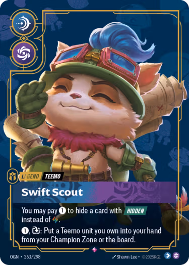 Swift Scout - Riftbound Spoiler - Origins