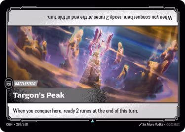 Targon's Peak - Riftbound Spoiler - Origins