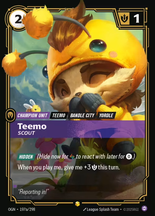 Teemo, Scout 1 - Riftbound Spoiler - Origins