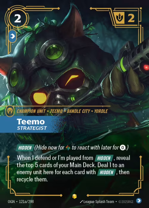Teemo, Strategist 2