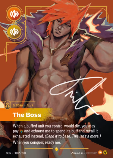 The Boss 2 - Riftbound Spoiler - Origins