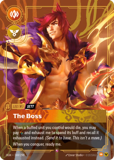 The Boss - Riftbound Spoiler - Origins