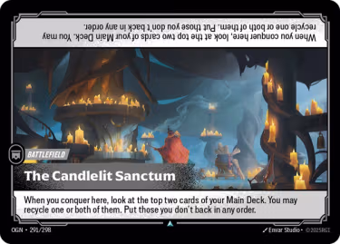 The Candlelit Sanctum - Riftbound Spoiler - Origins