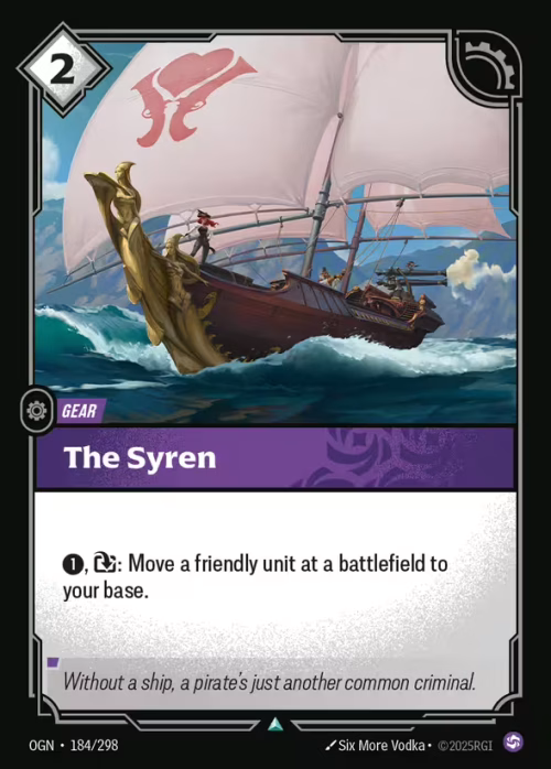 The Syren - Riftbound Spoiler - Origins
