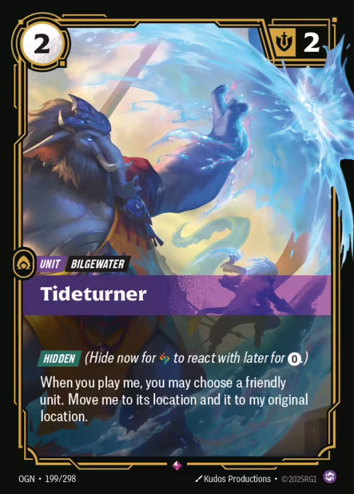 Tideturner - Riftbound Spoiler - Origins