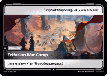 Trifarian War Camp - Riftbound Spoiler - Origins