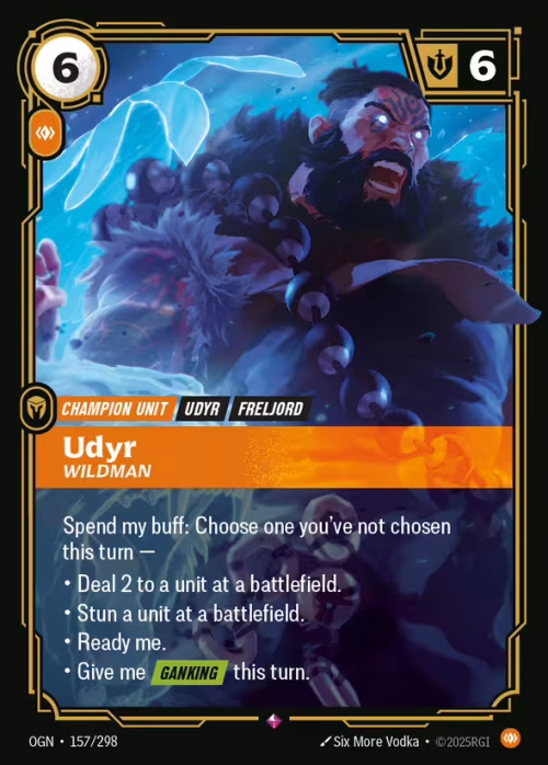 Udyr, Wildman