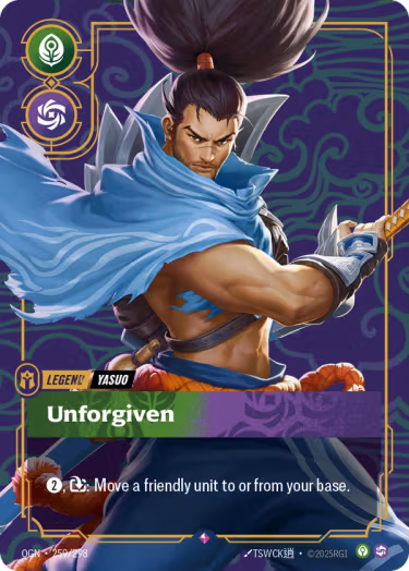 Unforgiven - Riftbound Spoiler - Origins
