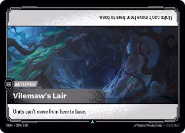 Vilemaw's Lair - Riftbound Spoiler - Origins